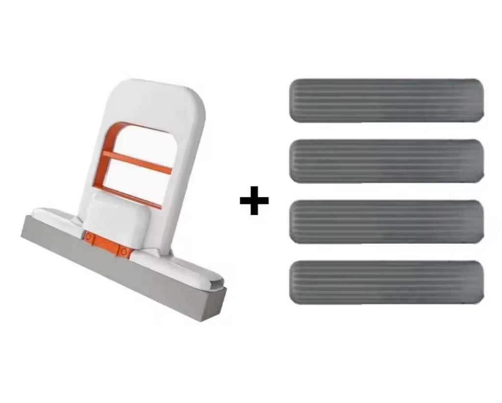TrueTrend™ Mini Self-Wringing Sponge Mop – Portable Streak-Free Cleaning Tool