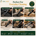 TrueTrend™ 6-in-1 Cordless Handheld Vacuum & Air Duster – Powerful Portable Cleaning for Car, Home & Office 🌪️
